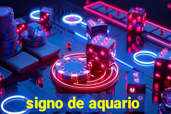 signo de aquario